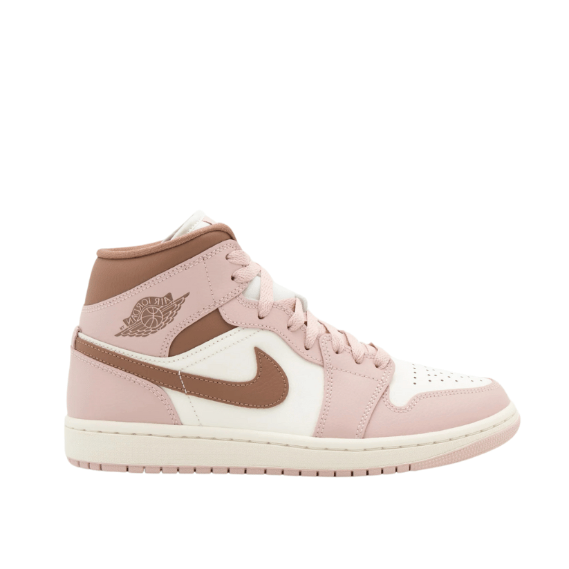 Air Jordan 1 Mid "Pink Oxford"