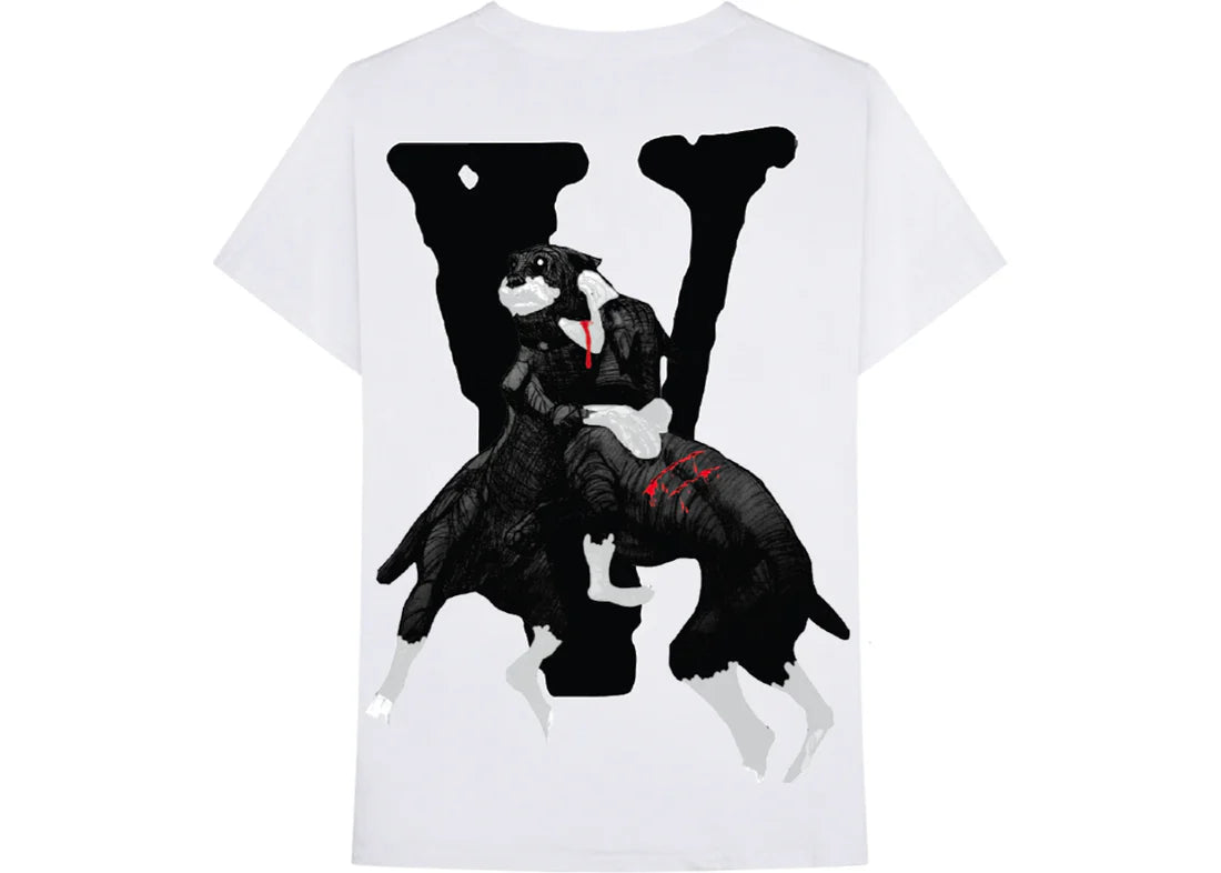 City Morgue x Vlone Dogs Tee White