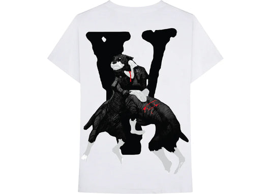 City Morgue x Vlone Dogs Tee White